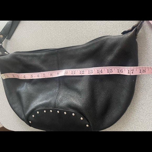 Cristina Made In Italy Black Leather Bag - Picture 13 of 16